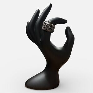 Silver Owl Ring